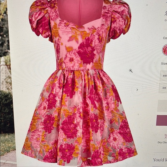 JessaKae Pink Floral Mini Dress - Picture 9 of 10